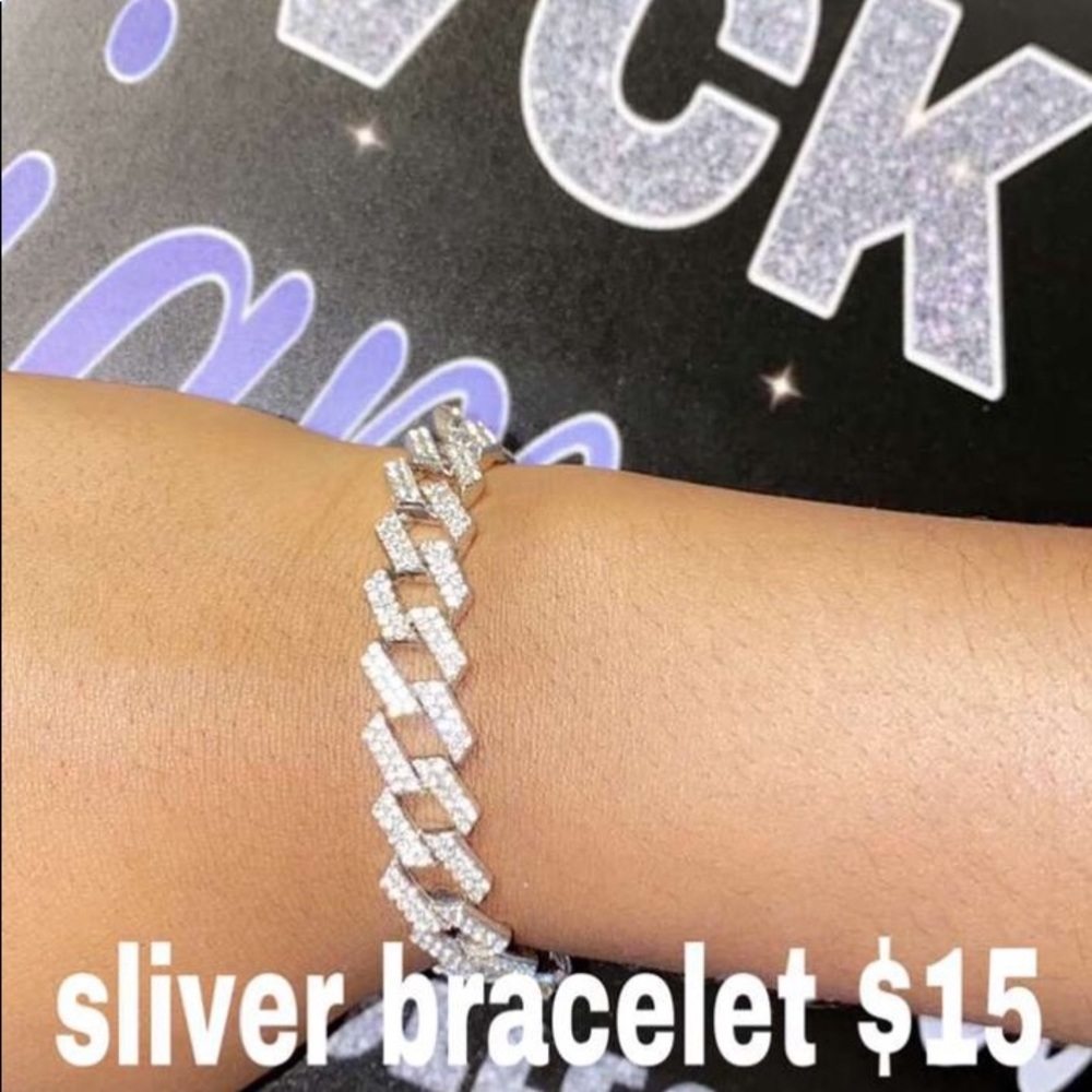 Silver bracelet